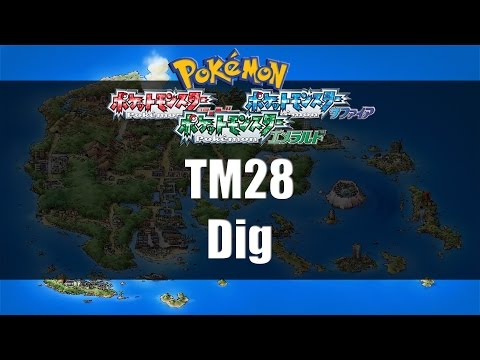 how to get tm dig in pokemon emerald
