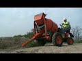 Small 500 litre capacity concrete mixer for construction. See the machine details at www.ausa.com