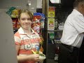 Picking out candy