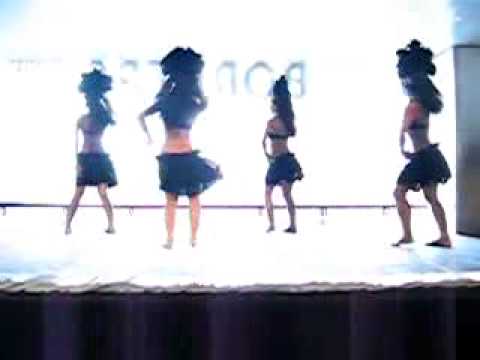 Tahiti Girls Dancer Time Warners Building