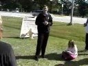 Shawn Carney from the national 40 Days for Life headquarters visited the local 40 Days for Life prayer vigil site in Downers Grove, Il.