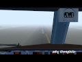 737-700 Low Visibility Landing (Cockpit View)