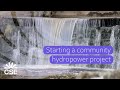 Hydro power: things to consider before starting a project