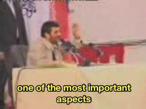 Ahmadinejad at Amir Kabir University ...