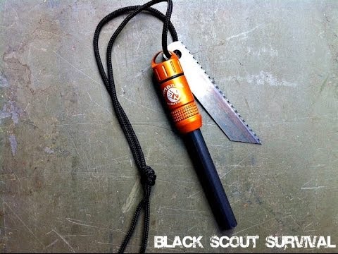 Black Scout Reviews - Habilis Bush Tools fireRod Firestarter