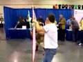 Star Wars Ray Park Darth Maul Lightsaber Duel (Part 1 of 3)