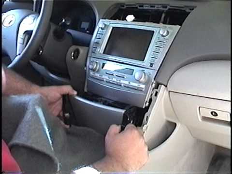 How to Remove Radio / Navigation from 2007 Toyota Camry  for Repair