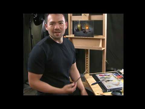 video-linktoworks-How to clean and store oil painting brushes with David...