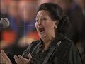 Montserrat Cavall� canta a Benedicto XVI