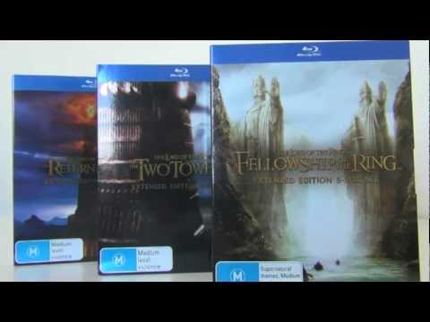 The Lord of the Rings Blu-Ray Trilogy Unboxing