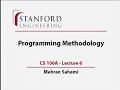 Lecture 6 | Programming Methodology