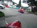 田沢湖を走るメッサーシュミットｋｒ２００