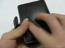 PDair Leather Case for Palm Tungsten T3 - Book Type (Black)
