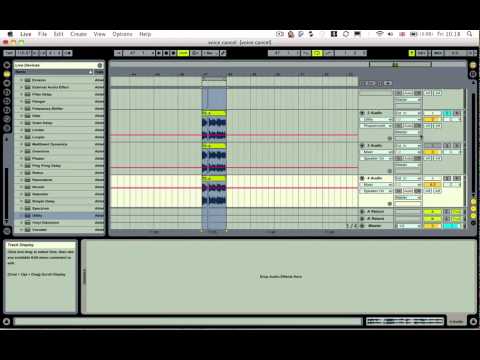 how to isolate vocals from a song ableton