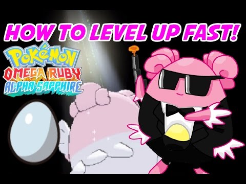 how to level up quick in pokemon ruby
