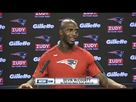 Video: Devin McCourty Thursday press conference, Patriots-Rams Super Bowl LIII