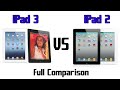 iPad 3 Vs. iPad 2. Full Spec to Spec comparison. Should you Upgrade?