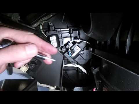 how to test gm blend door actuator