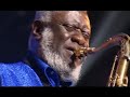 pharoah paying tribute to an old buddy. not with the original ending from blue trane but noone plays that anymore. joe farnsworth on drums; i must've seen him a 100 times at augie's back in the day