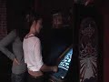 sara b playing ms. pac man
