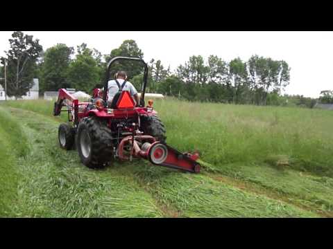 how to harvest hay without a tractor
