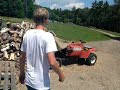 jacobsen homelite homemade woodsplitter