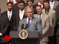 Bush Honors Men's College Basketball Champs Bush Honors Men's College Basketball Champs