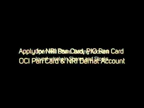 how to obtain pan for nri