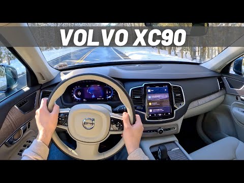 2024 volvo xc90  pov test drive