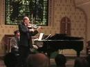 yuri beliavsky, violin and daniel beliavsky, piano perform cesar franck's violin-piano sonata in a, mvt. ii, at christ & st. stephen's church, nyc, on september 18, 2005.  reviewed by the strad magazine:  