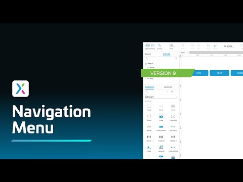 Navigation Menus in Axure RP