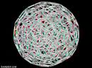 videos de 120-cell rotating in 4D (anaglyph version)