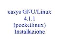 easys gnu/linux 4 1 1  kde    installazione