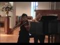 Girl C palying Vivaldi's Concerto G Minor in June 2006.