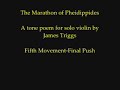 the marathon of pheidippides:fifth movement