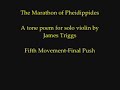 the marathon of pheidippides:fifth movement