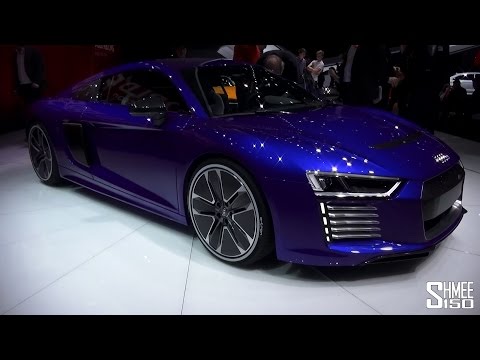FIRST LOOK: Audi R8 e-tron - Geneva 2015