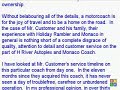 A letter to Monaco Coach from a mobile technician