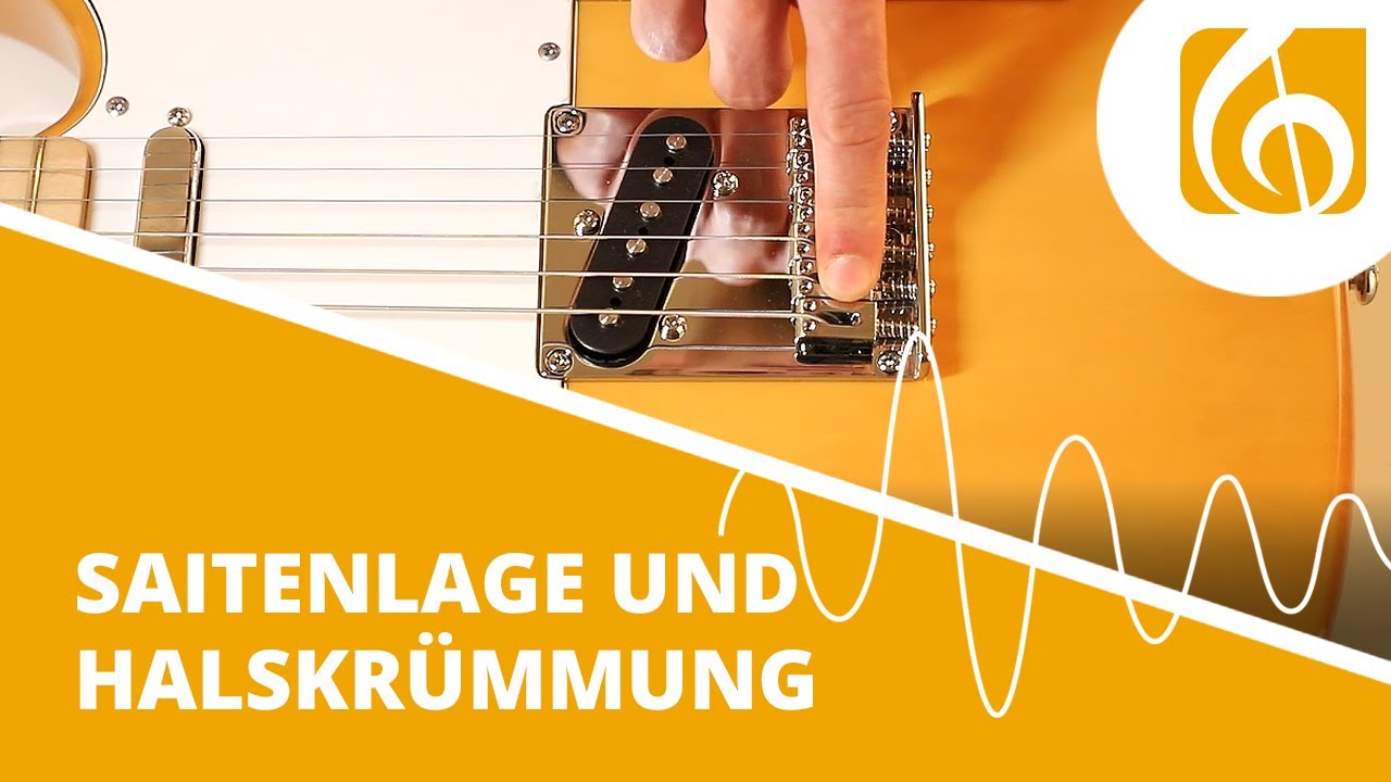 Einstellen von Saitenlage und Halskrümmung - leicht gemacht!