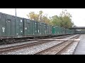 CSX Q-702 Departing St. Denis EB