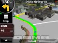 iGO My way 8 simulation, Budapest, 3D navigation