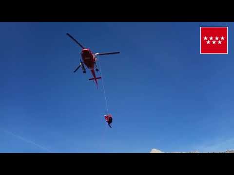 El GERA rescata a un escalador en La Pedriza