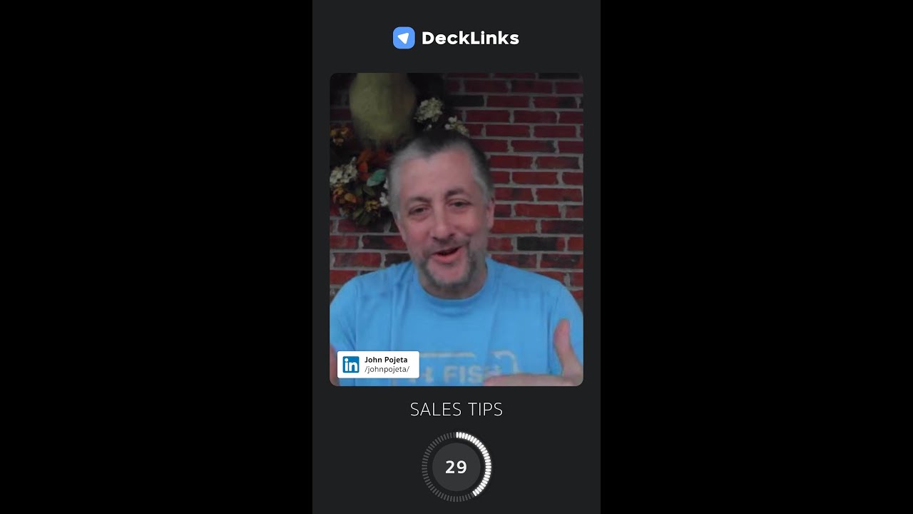 How sales people deal with anxiety (John Pojeta)