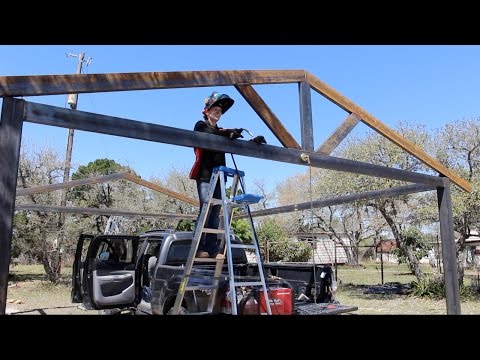 Building a Metal Carport - Part 1