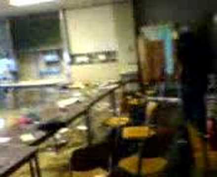 Friedrich Ebert Schule unter Wasser 3