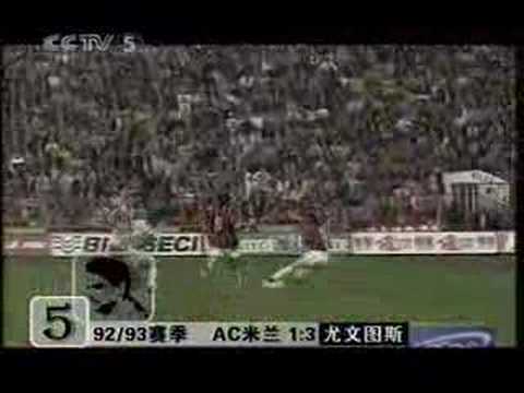 Top ten of R.Baggio