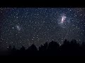 Un árbol de Navidad en el espacio sideral