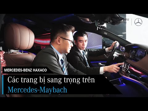 Những trang bị sang trọng trên Mercedes-Mabach - MOKA 0906000738