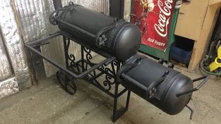 Мангал коптилка из газового баллона Мангал коптилка из газового баллона