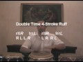 Heinrich Klingmann: Conga Lesson - double strokes and other rudiments